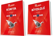 Limit 11. Sınıf Kimya + Biyoloji Soru Bankası Seti 2 Kitap 2023 - 1