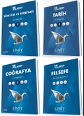 Limit 11. Sınıf Edebiyat + Tarih + Coğrafya + Felsefe Konu Föyleri Seti 4 Kitap 2023 - 1
