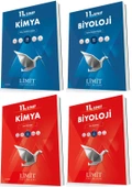 Limit 11. Sınıf Kimya + Biyoloji Konu + Soru Seti 4 Kitap 2023 - 1