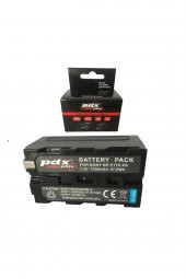 7700 mAh PDX F770 XS 396 Ledli Kamera Işık Bataryası - 1