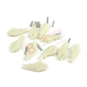 10 Adet Cam Kriko İndirme Kaldırma Mekanizma Kablo Ucu Halat Dübeli Tip BCP048 thumbnail 2