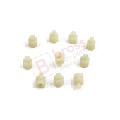 10 Adet Cam Kriko İndirme Kaldırma Mekanizma Kablo Ucu Halat Dübeli Tip BCP009 thumbnail 5