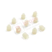 10 Adet Cam Kriko İndirme Kaldırma Mekanizma Kablo Ucu Halat Dübeli Tip BCP008 thumbnail 4