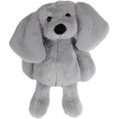 Uyku Arkadaşı Peluş Köpek Gri 34 cm - 1