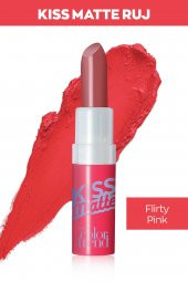 AVON Color Trend Kiss Mat Ruj Flirty Pink - 1