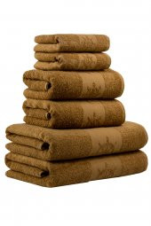 BANYO HAVLU SETI 12 Adet - 4 adet 30x50 cm , 4 adet 50 x 100 cm, 4 adet 70 x 140 cm - 2