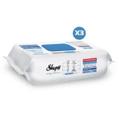 Sleepy Easy Clean Çamaşır Suyu Katkılı Yüzey Temizlik Havlusu&Mendili 3x100 (300 Yaprak)  - 3