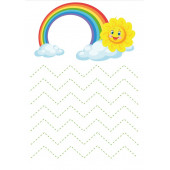 Okul Öncesi Çizgi-Sayı Çalışması YAZ-SİL Kitabı - 2