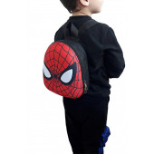 Hanselis Çocuk Sırt Çantası Kırmızı Örümcekadam Çocuk Çantası 2-5 Yaş - 1