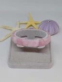 Pembe Kuvars Taşı Unisex Bileklik thumbnail 2