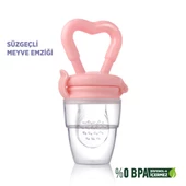 Püre Sebze Meyve Filesi Süzgeçli Meyve Emziği Silikon BPA İçermez - 4