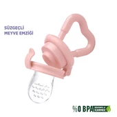 Püre Sebze Meyve Filesi Süzgeçli Meyve Emziği Silikon BPA İçermez - 3