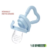 Püre Sebze Meyve Filesi Süzgeçli Meyve Emziği Silikon BPA İçermez - 1