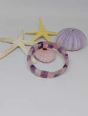 Ametist & Pembe Kuvars Taşı Unisex Bileklik thumbnail 1