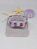 Ametist & Pembe Kuvars Taşı Unisex Bileklik thumbnail 2