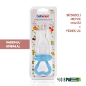 Meyve Süzgeci + Yedek Silikon Uç Süzgeçli Meyve Emziği Diş Kaşıyıcı - 5