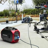 Honda EU 32i 3.2 kVA Taşınabilir Sessiz Benzinli Jeneratör thumbnail 6