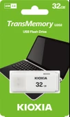 32GB USB2.0 KIOXIA BEYAZ USB BELLEK LU202W032GG4 - 1