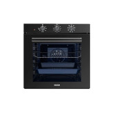 Luxell A68-SF3 88 lt Süper Kristal Siyah Ankastre Fırın - 1