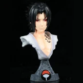 Anime Naruto Sasuke Uchiha Büst Eylem Karakter Figür Oyuncak Biblo 14 cm thumbnail 8