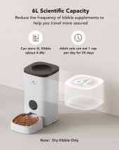 Petlibro Wifi 6L Sesli Otomatik Evcil Hayvan Besleyici - 6