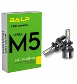 M5 Led Zenon H1 Led Xenon 40w 9600lm 6500k Far Ampülü Led Zenon Şimşek Etkili - 1