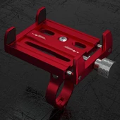 Coofbe Super Tutuş Metal Vidalı Motosiklet Tutucu Gidon Tutucu Bisiklet Tutucu Gidon Telefon Tutucu - 3