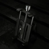 Coofbe Super Tutuş Metal Vidalı Motosiklet Tutucu Gidon Tutucu Bisiklet Tutucu Gidon Telefon Tutucu - 7