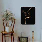 Veraart Işıklı Kişiselleştirilebilir Kadın Temalı Tablo Perla Dekoratif Gece Lambası 60 cm - 7