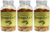 Mnk Omega 3-6-9 1000 Mg Balık Yağı 3x200 Softgel - 1