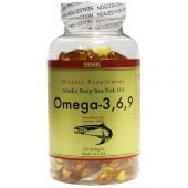 Mnk Balık Yağı Omega 3-6-9 1000 Mg 200 Softgel - 1