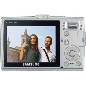 Samsung L100 dijital kompakt fotoğraf makinesi siyah - 2
