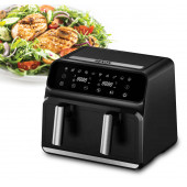 Rexon Dual -Cooker Air Fryer Siyah 4+4 8 Litre - 4