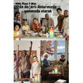 MN6 Pluse 5 Mikrofonlu Hoparlör/360 ledli Hoparlör/dekoratif Aydınlatma/led Işıklı Gece Lambası-mikrofonlu Hoparlör - 6