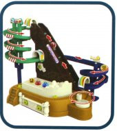 Sök Tak  Dön Dolaş Kaydırak Kahverengi Lunapark Eğlencesi - 3