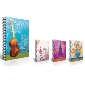 Gıpta Müzik Defteri Spiralli 40 YP A4 1479 - 1