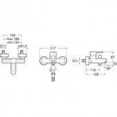 Roca L20 Banyo Bataryası A5A0209C00 - 2