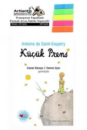 Küçük Prens Antoine de Saint-Exupery 107 Sayfa Karton Kapak 1 Adet Fosforlu Transparan Kitap Ayraç 1 Paket - 1