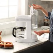 KitchenAid 5KCM1208EWH Classic Filtre Kahve Makinesi - White - 4