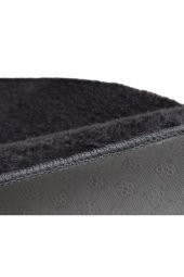 Orkide Home Modern Dekoratif Halı Jel Kaymaz Taban Peluş Puffy Kalp Model Antrasit  Paspas Takımı 70 - 4