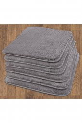 Orkide Home Sandaliye Minderi 6lı 40x40 Açık Gri - 2