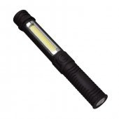 Panther Pt-6909 Usb Şarjlı  El Feneri 3w Led+Yan com Led Flaşör Max 500 Lumen - 1