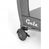 Gulz Elite Dönenceli Sallanır Oyun Parkı Bebek Beşik 70x120 Cm + Viscotech Yatak Dark Gray - 11