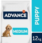 Advance Puppy Tavuklu ve Pirinçli Orta Irk Yavru Köpek Maması 12 KG thumbnail 3