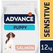 Advance Puppy Sensitive Somonlu Hassas Yavru Köpek Maması 12 KG thumbnail 2