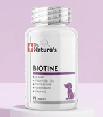 Köpekler İçin Biotin – Deri ve Tüy Sağlığı Vitamini, Tüy Dökülmesine Karşı Destek (75 Tablet) thumbnail 1
