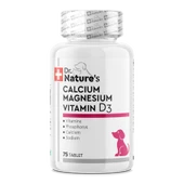 Köpekler İçin Kalsiyum ve Magnezyum D3 – Kemik, Diş ve Kas Gelişimini Destekleyen 75 Tablet thumbnail 4