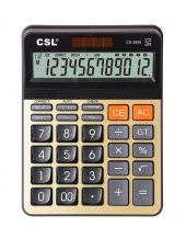 CSL CS-3809 12 Hane Masa Tipi Hesap Makinesi - 1