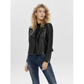 ONLY Bayan Biker Deri Ceket 15153079 - 1