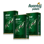 Avantaj Paketi- Natürel Sızma Zeytinyağı 3L -Teneke (3'lü Ekonomik Paket) - 1